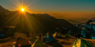 Amazing Sunset View - Triund Trek