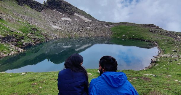 Beautiful Viewpoint - Bhrigu Lake Trek