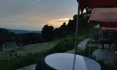 Amazing Camping Tent View - Bir Camp paragliding