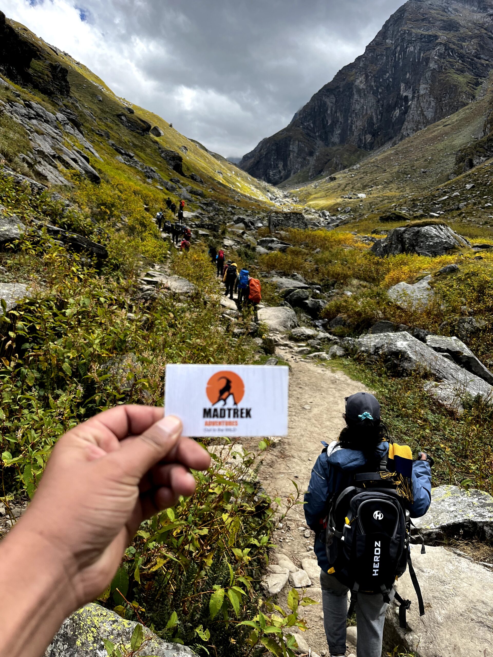 Hampta Pass Trek panoramic mountain view