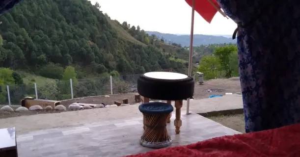 Awesome Mountain View - Bir Camp paragliding