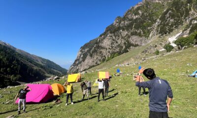 Beautiful View Nature at Hampta Pass Trek