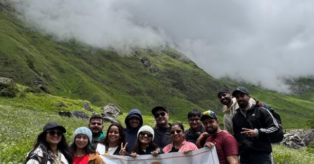 MadTrek Adventures Valley of Flowers group